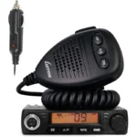 luiton lt 198 ultra compact mobile cb radio with orange lcd and external speaker jack 1